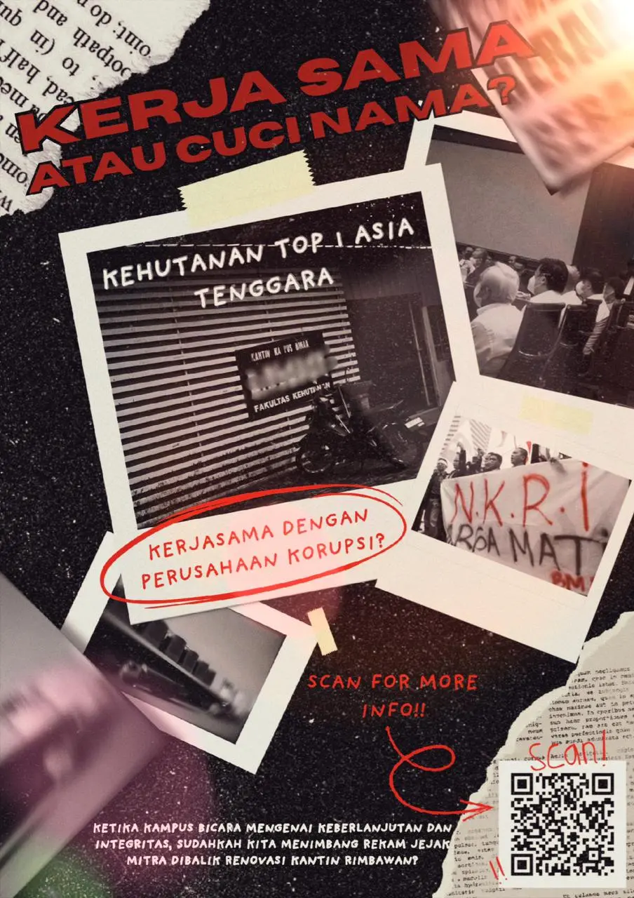 Ruang Akademik Bersinggungan dengan Korupsi dalam Kerjasama Fahutan IPB dengan PT Musim Mas